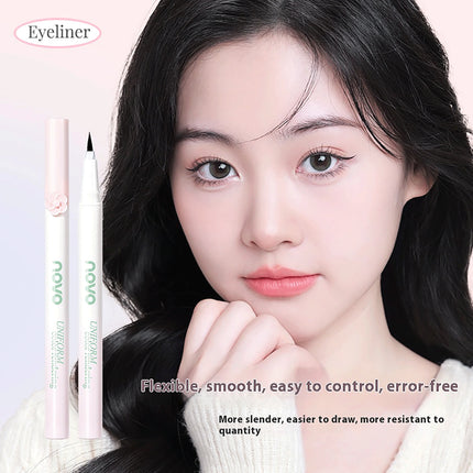NOVO Waterproof, sweat-resistant and smudge-proof liquid eyeliner pen with long-lasting, quick-drying formula