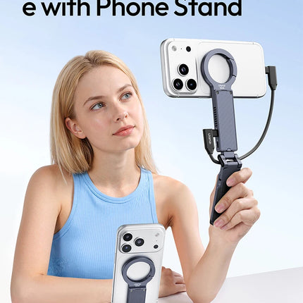Ulanzi MA58 SSD Enclosure & MagLock Phone Stand Tripod 2 in 1 for iPhone 17 Travel Vlog Tiktok Live Streaming Phone Accessories