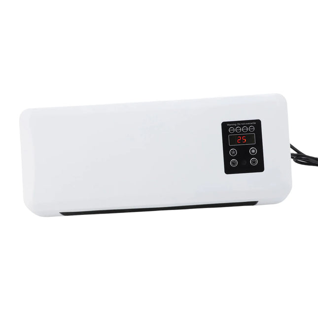 Compact Wall Mounted Heater And Cooler Energy Efficient Climate Control System For Home Bedroom