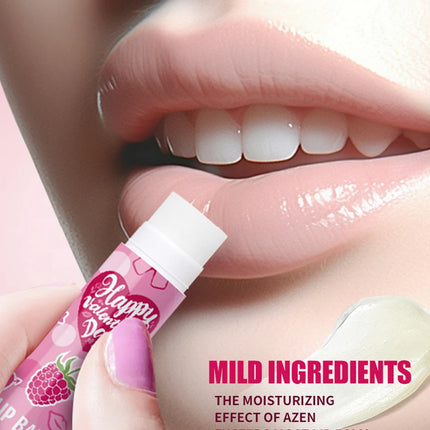 Women's Gifts 4PCS/Box Lip Balm Set Moisturizing and Glossy Suitable for Dry Lips Valentine's Day Gifts for