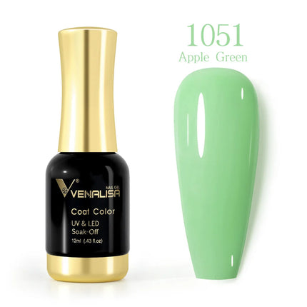 VENALISA Nail Gel Varnish TPO FREE Soak Off UV LED Organic Odorless Enamels Nail Art Colors 12ml 120Colors UV Gel Nail Polish