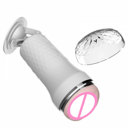 Artificial Vagina Sex Toy for Men Adult Erotic Toys Male Masturbator Cup Realistic Rubber Vagina Prostate Massage Deep Throat