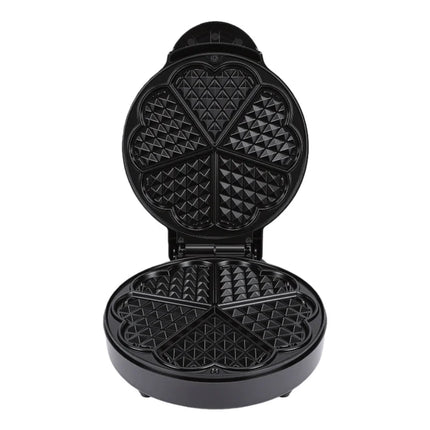 1000W Heart Waffle Maker Nonstick Electric Machine Makes 5 Shaped Waffles For Home EU Plug