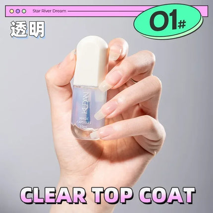 Water-based Nail Polish Tearable Baking Free Solid Color Nail Polish Gel Professional Semi-Permanent Varnish Nail Salon Polish