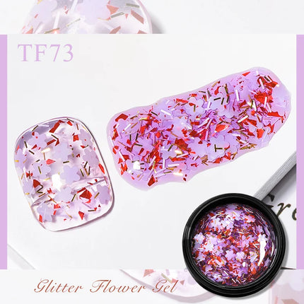 Dried Flower Gel Polish / Gel Fleurs Séchées