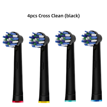 Universal Brush Head Refill for Oral B Electric Toothbrush Sensitive Precision Clean Floss Cross Action Brush Nozzles For Oralb