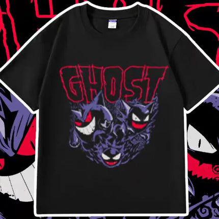 Pokémon Anime Umbreon Printing Oversized Cotton T-shirt Men and Women Comfortable Fashion Y2K Children's Clothing Summer T-shirt
