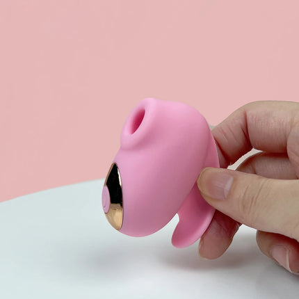 Sakura Finger Vibe Mini Suction Pocket Vibrator Pink 7 Modes Woman Sex Toy Clit Nipple Stimulaiton Valentine's Day Gift Girl