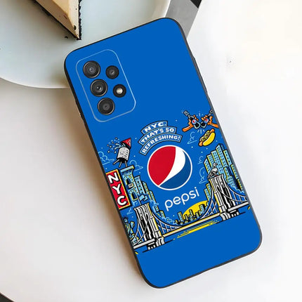 Classic Pepsis Cola Phone Case For Samsung S26 S25 Edge S24 S23 S22 S21 S20 Ultra Plus Fe Galaxy Silicon Cover