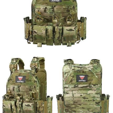 LASVENIS Tactical Vest - Modular Waterproof Nylon Outdoor Hunting Vest / LASVENIS Tactical Vest - Modular Outdoor Hunting Vest
