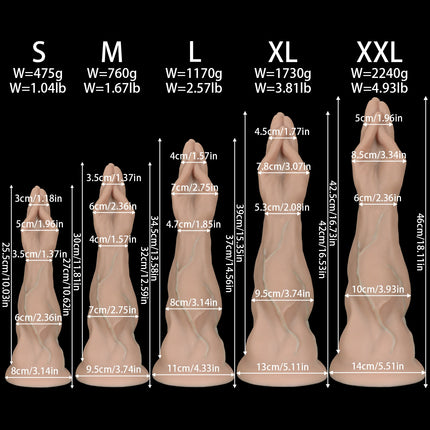 NEW Huge Anal Plug Thick Arm Buttplug Silicone Suction Cup Veins Texture Palm Dildo Adult Sex Toy For Women Gay Masturbation성인용품