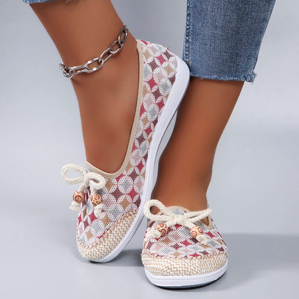 Women's summer breathable mesh flat shoes women's shoes casual sneakers shoes, clearance free shipping