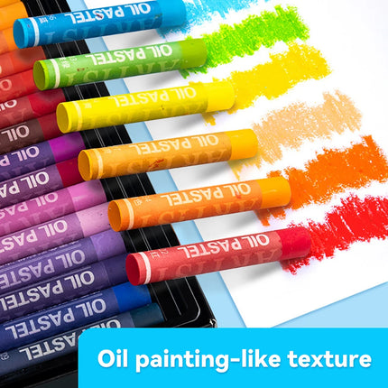 Artist Soft Oil Pastel Set 12/25/38/50 Colors Professional Painting Drawing Graffiti Art Crayons Washable Round Non Toxic Sticks