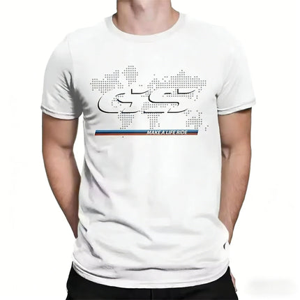 2026 Summer New Cotton T-Shirt For BMW Fans Motorrad R1250GS Motorcycle Men Hip Hop Streetwear Unisex Tops oversized t shirt