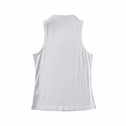 Sexy Crop Tops Black Halter Tank Top Women Summer Camis Turtleneck Camisole Fashion Casual Tube Female Sleeveless Cropped Vest