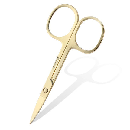 1Pcs Eyebrow Scissor Stainless Steel Eyelash Trimmer Facial Nose Hair Remover Manicure Nail Cuticle Beauty Scissors Makeup Tools