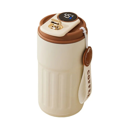 Smart Temp Display Stainless Steel Tumbler Thermal Mug Vacuum Insulated Coffee Cup Travel Thermos Cups Hot Water Bottle for Tea