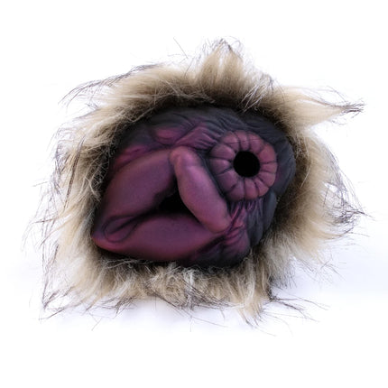 GEEBA Unique Dog Inspired Furry Pocket Pussy Male Masturbator High-Quality Silicone Dual Intimate Design Realistic Penis Stroker