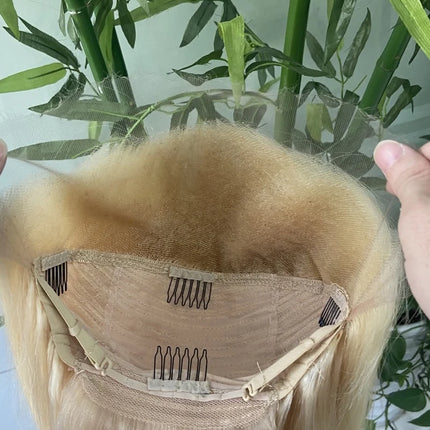 Real HD Lace 613 Blonde 13x6 13x4 Lace Full Frontal HD 5x5 Closure Wig Invisible Melt Skin Lace 100% Human Hair Wigs Queen Hair
