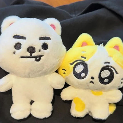 New 10cm JUNGWON Plush Pendant Kawaii JAKE HEESEUNG Jay Cos Animal Mini Stuffed Doll Keychain Toy For Fans Gifts