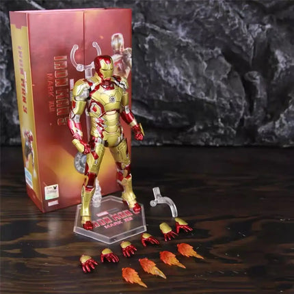 ZD Toys Iron Man Action Figures (Models: MK1-MK7,MK9 MK11, MK12, MK14, MK15, MK23, MK27, MK38, MK40, MK42, MK43,MK46 7-Inch, etc