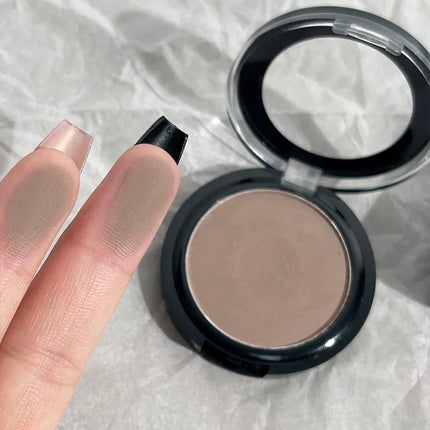 Matte Highlighter Contouring Palette Brighten Nose Shadow Face Contour Powder Monochrome White Bronzer Highlighter Makeup Plate