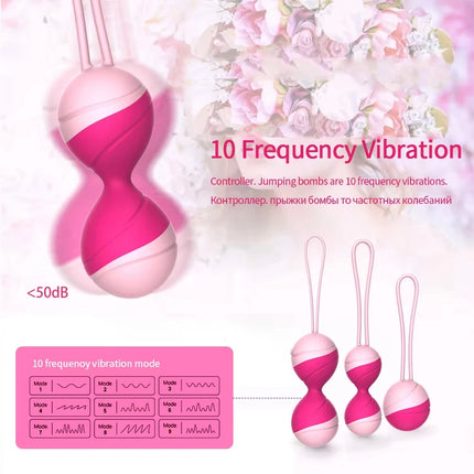 2026 New Upgrade Kegel Balls Vibrating Egg Sex Toys For Woman Wireless Remote Vaginal Tighten Exercise 10 Speed Vbrator Adult