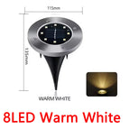 8LED-Warm White / 1Pcs