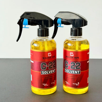 Walker Tape C-22 Solvent 4oz/12oz Spray Adhesive Remover for Lace Wig Hair System Tape Glue Fast Acting Gentle on Skin