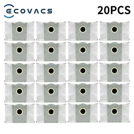 Ecovacs X8 Pro Omni Robot Vacuum Spare Parts Main Side Brushes Mop Cloths HEPA Filters Dust Bags Accessories