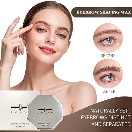 Bolan Waterproof Eyebrow Gel  Three-dimensional Eyebrow Shaping Soap Eyebrow Gel Gel Texture Creates Natural Eyebrows Styling