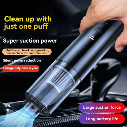 2026 Car Vacuum Cleaner Cleaning Powerful Suction Handheld Car Vacuum Cleaner Rechargeable for Car and Home Auto Vacuum Cleaner