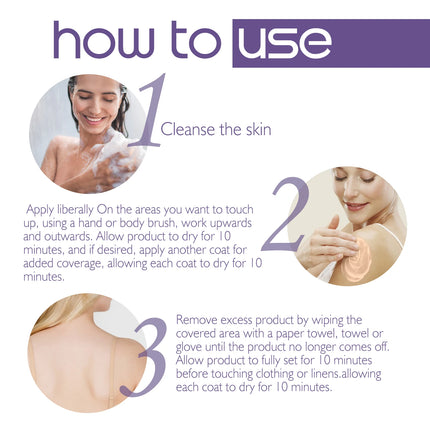 EELHOE Body Concealer Full Coverage Covering Tattoo Sweatproof Waterproof Body Foundation Body Coverage Perfector Makeup