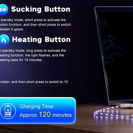 KUSHOR Heating Automatic Male Masturbator AI & APP Control Blowiob Machine Pocket Pussy Penis Pump LCD Display Sex Toys for Men