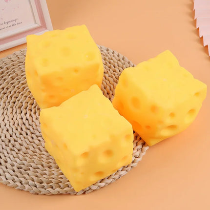 Giant Cheese Squeeze Toy blind box Extra Large Size Cheese Squishy Fidget Toys Slow Rebound Shapeable Venting Ball toys Gifts