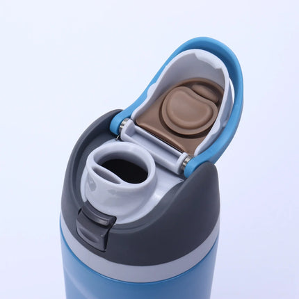 Portable Double-Sided Sport Water Fruit Cup Large Capacity Vacuum Insulated Stainless Steel 304 Two-Way Drinking Insulation Cup