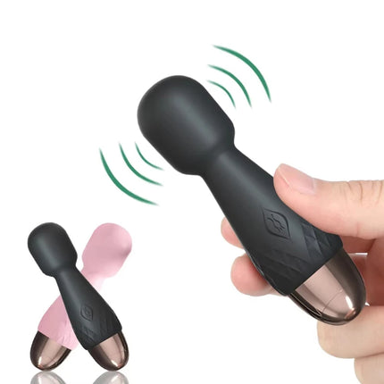 Love God Stick Second Generation Female AV Vibrator Masturbator Charging Variable Frequency Double Headed Vibrator Sex Products