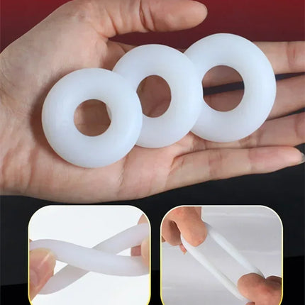 3pse/set Penis Ring Men Delay Ejaculation Erection Cockring Adult Toys for Couple Sex Toy Penisring Man Dick Enlarger Cock Rings