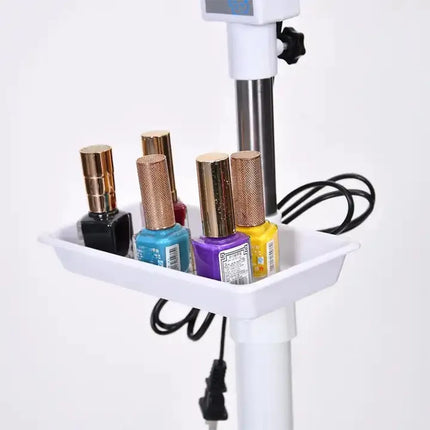 LED Floor Lamp Magnifying Salon Beauty Cold Light Multifunction Desk Lamp Esthetician Magnifying Nail Art Tattoo Vertical Light