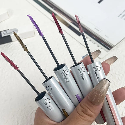 Fashion White Mascara Makeup 4D Silky Natural Long Lash Mascara Waterproof Mascara Extension Thick Lasting Curling Mascara Rimel