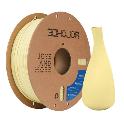 3DHOJOR PLA 3D Printer Filaments 1KG 1.75MM Matte PLA 3D Printing Material Upgraded Matte PLA Filament Multi-Color Filamento PLA