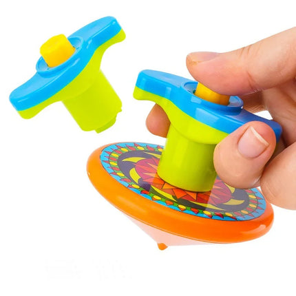 Hot Stacked Spinning Top Launcher Gyroscope Set toy Colorful & Fun Kids Toys for Flying Stacking Games Party Favors & Boys Gifts