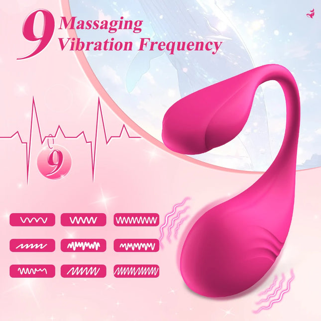 APP Wireless Remote Female G Spot Clitoris Stimulator Dildo Egg Vibrator Wearable Bluetooth Kegel Vaginal Ball Sex Toy For Women