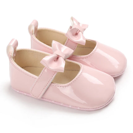 Baby Girl Shoes Bowknot Flats Soft Sole Newborn Princess Walker Sandals Formal Toddler Shoe