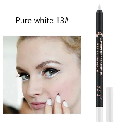 Black Brown Eyeliner Waterproof Quick Drying Eyeliner Gel Pen Lasting Smooth Concealer Pencil Not Blooming Eye Makeup Cosmetics