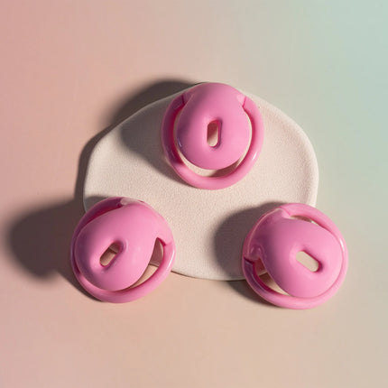 Male Chastity Cage with 4 Size Rings Positive/Negative Chastity Device Sissy Cb Lock Penis Bondage SM Chastity Lock Sex Toys Men