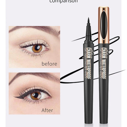 Liquid Eyeliner Pencil 4D Waterproof Mascara Set Cosmetics Eye Liner Thick Curling Mascara Eyebrow Pencil Eyes Makeup