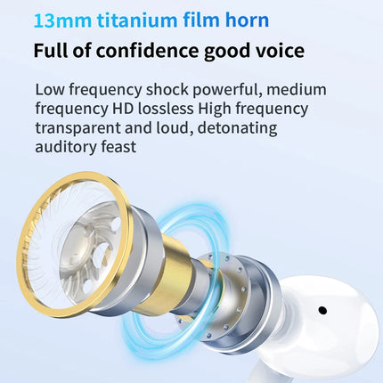TWS Earbuds True Wireless Earphones Bluetooth Headset Window Waterproof Positioning Touch Control For xiaomi Android IOS
