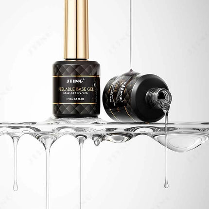 JTING 1pc 15ml New Arrive Peelable Base Coat Gel Nail Polish High Quality Long Lasting Peel off Base Gel Polish