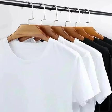 Summer 2026 New Motorcycle Style Men's T-shirt Fashion Hot Sale Men's and Women's Same Round Neck Printed Cotton T-shirt